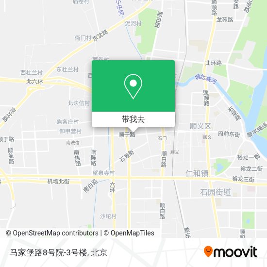 马家堡路8号院-3号楼地图
