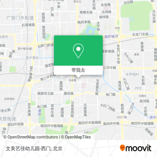 文美艺佳幼儿园-西门地图