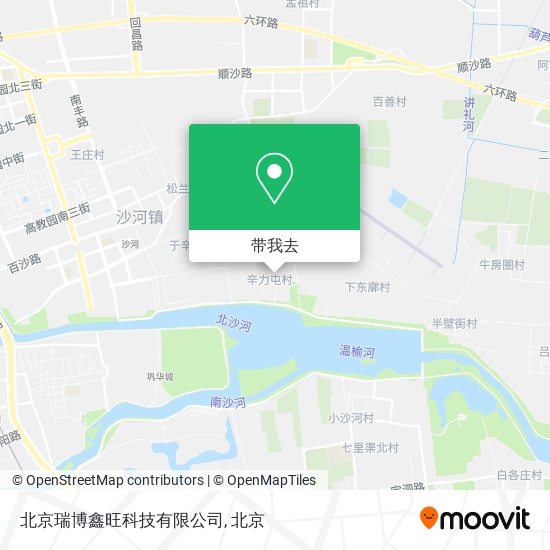 北京瑞博鑫旺科技有限公司地图