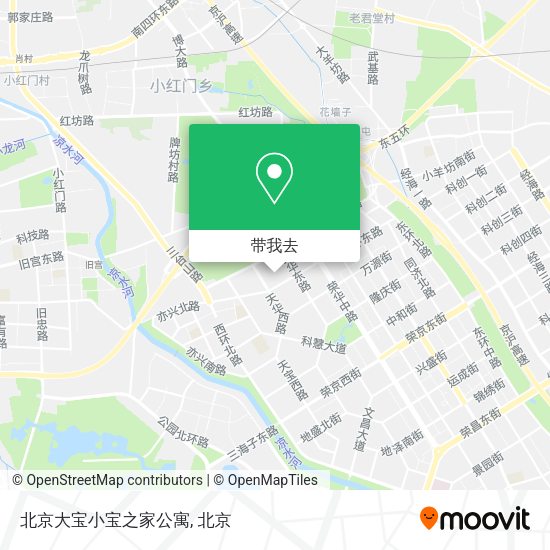 北京大宝小宝之家公寓地图