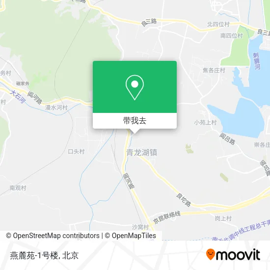 燕麓苑-1号楼地图