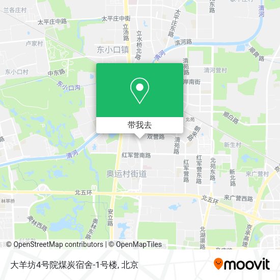 大羊坊4号院煤炭宿舍-1号楼地图
