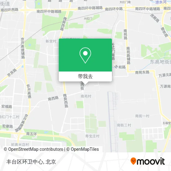 丰台区环卫中心地图