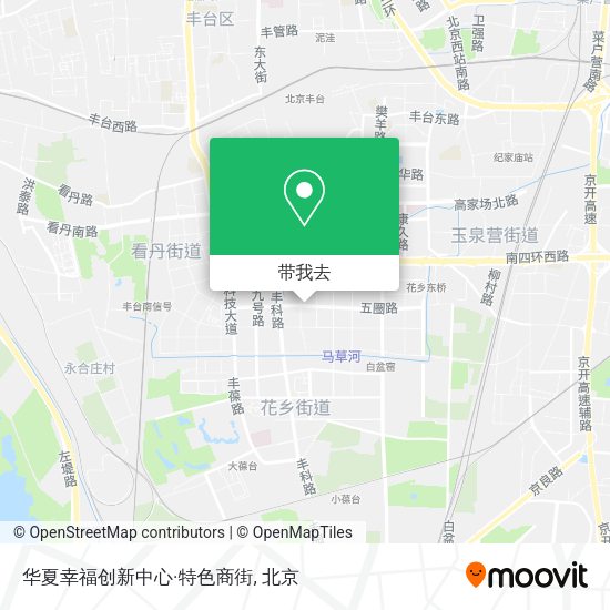 华夏幸福创新中心·特色商街地图