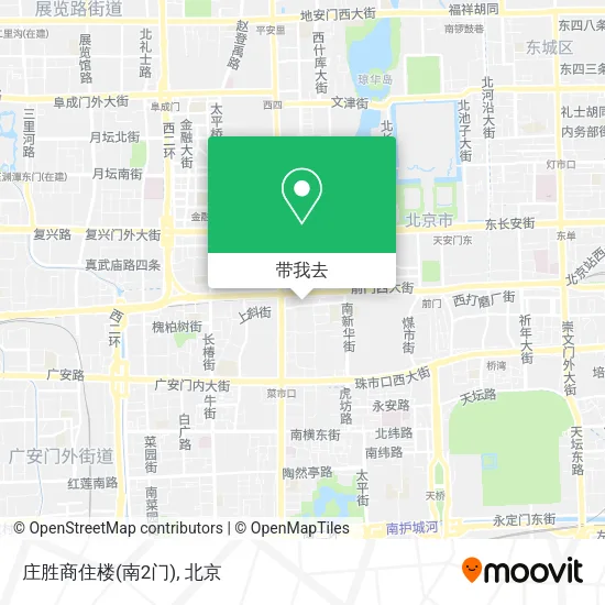 庄胜商住楼(南2门)地图