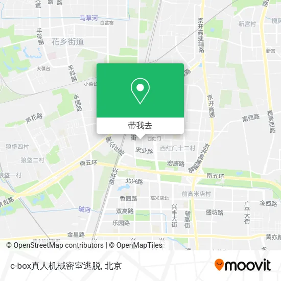 c-box真人机械密室逃脱地图