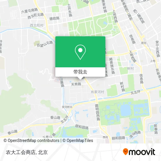 农大工会商店地图