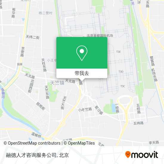 融德人才咨询服务公司地图