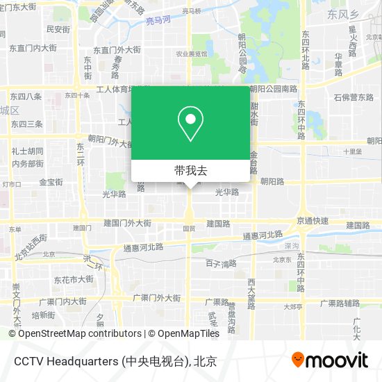 CCTV Headquarters (中央电视台)地图