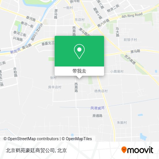 北京鹤苑豪廷商贸公司地图