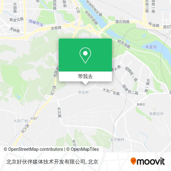 北京好伙伴媒体技术开发有限公司地图