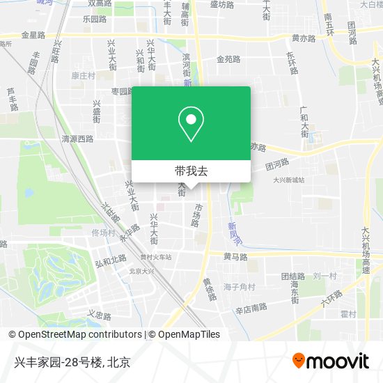 兴丰家园-28号楼地图