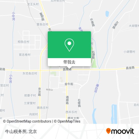 牛山税务所地图