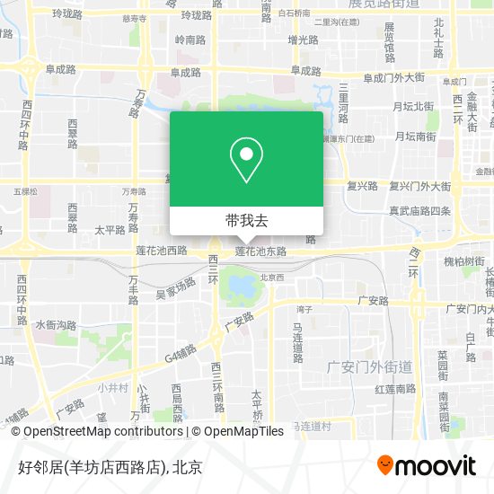 好邻居(羊坊店西路店)地图