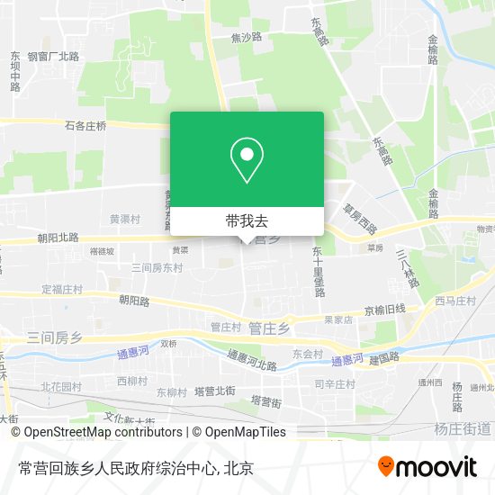 常营回族乡人民政府综治中心地图