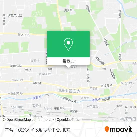 常营回族乡人民政府综治中心地图