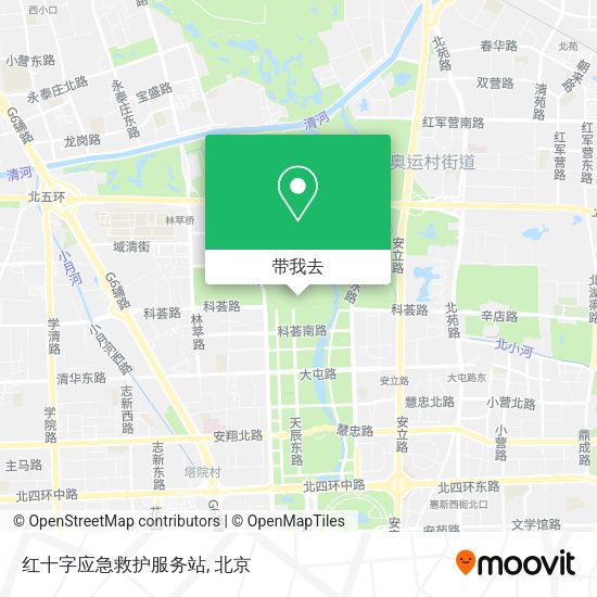红十字应急救护服务站地图