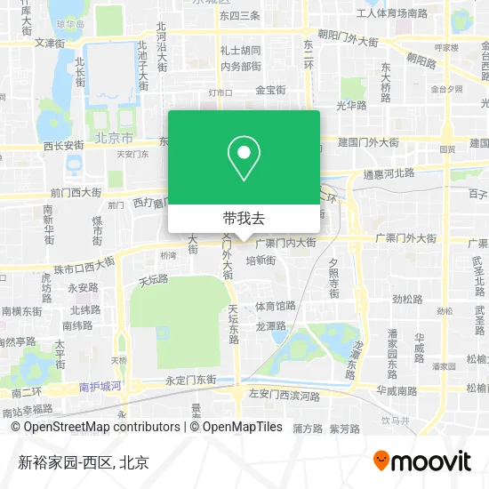新裕家园-西区地图