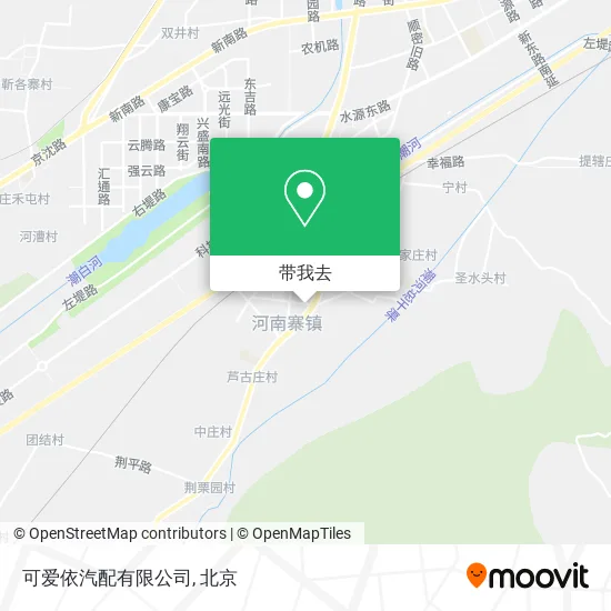 可爱依汽配有限公司地图
