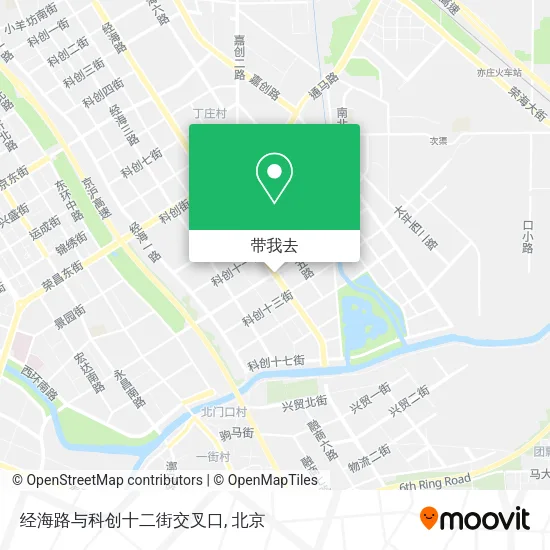经海路与科创十二街交叉口地图