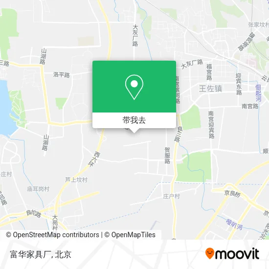 富华家具厂地图