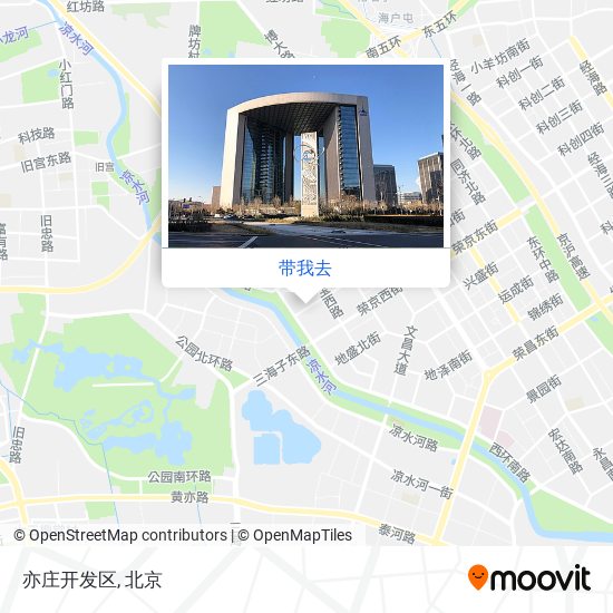 亦庄开发区地图