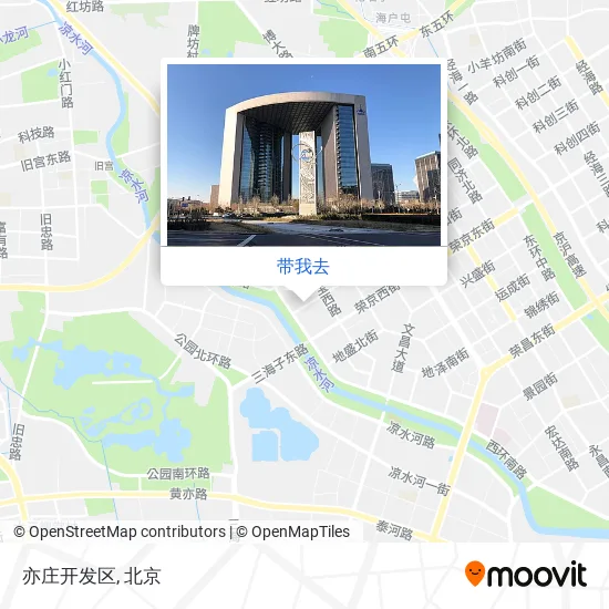 亦庄开发区地图