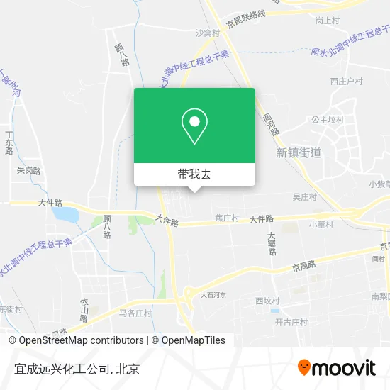 宜成远兴化工公司地图