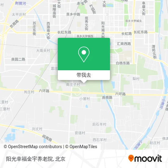 阳光幸福金宇养老院地图