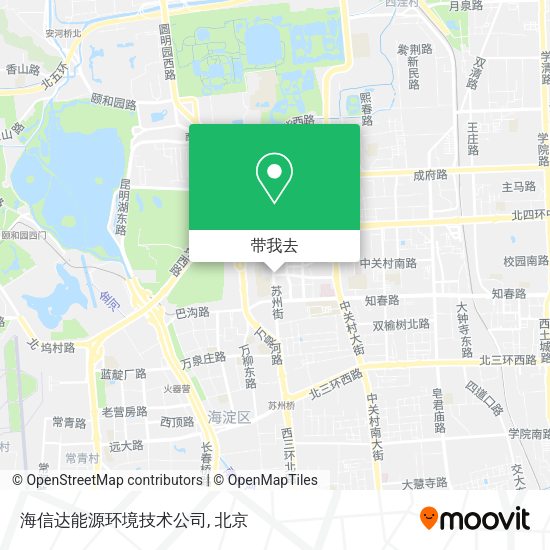 海信达能源环境技术公司地图