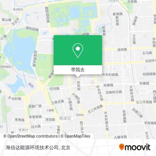 海信达能源环境技术公司地图
