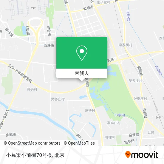 小葛渠小前街70号楼地图