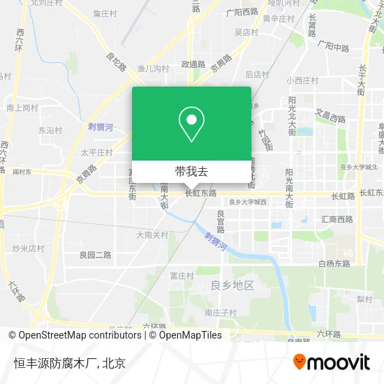 恒丰源防腐木厂地图