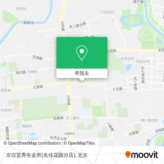 京仪堂养生会所(名佳花园分店)地图