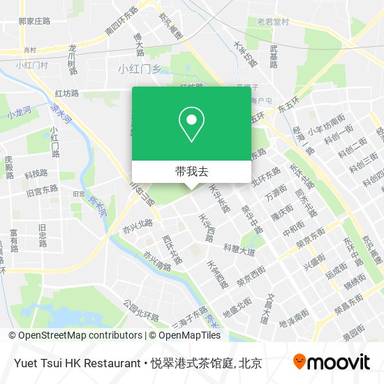 Yuet Tsui HK Restaurant • 悦翠港式茶馆庭地图
