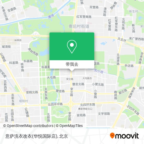 意萨洗衣改衣(华悦国际店)地图