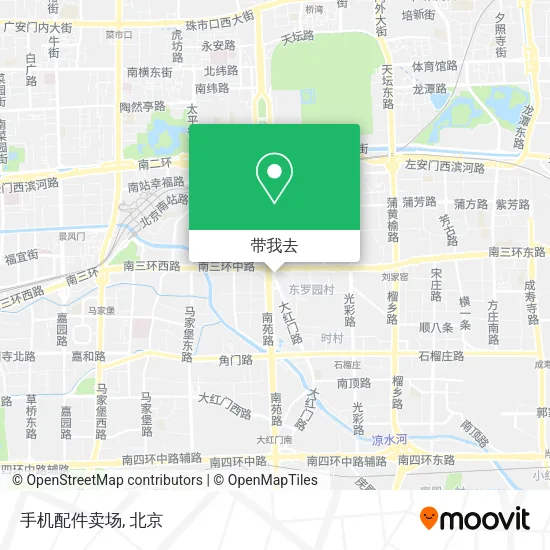 手机配件卖场地图