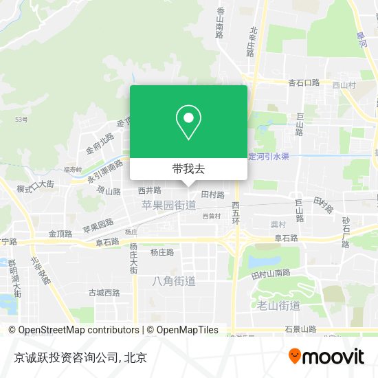 京诚跃投资咨询公司地图