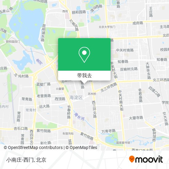 小南庄-西门地图