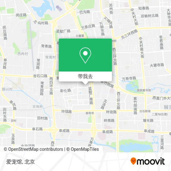 爱宠馆地图