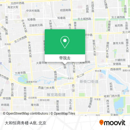 大和恒商务楼-A座地图