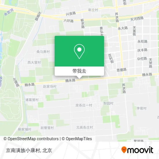 京南满族小康村地图