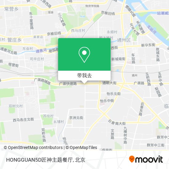 HONGGUAN5D匠神主题餐厅地图