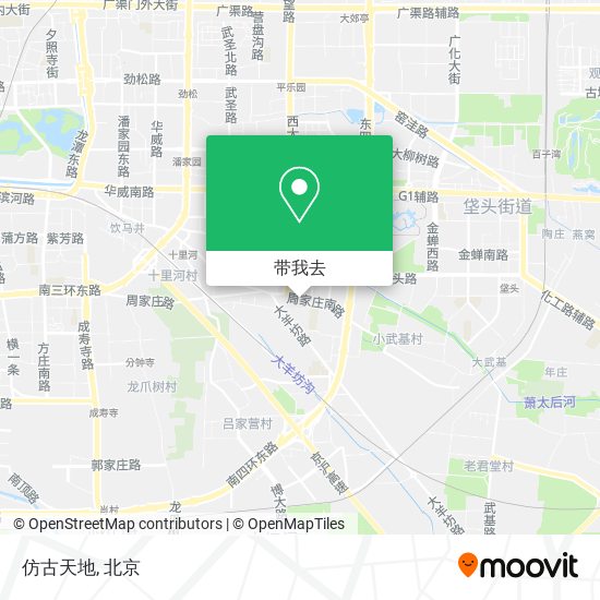 仿古天地地图