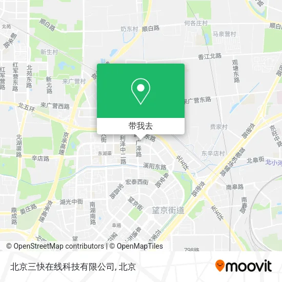 北京三快在线科技有限公司地图