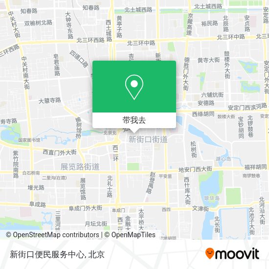 新街口便民服务中心地图