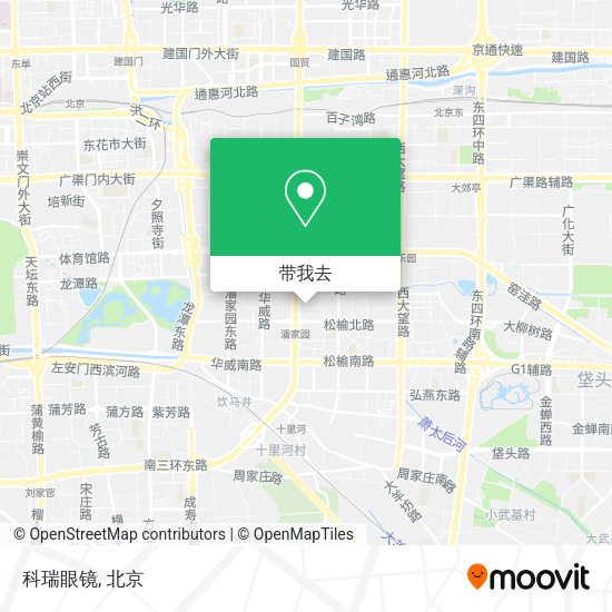 科瑞眼镜地图