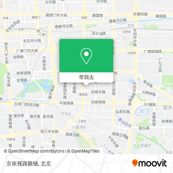 京依视路眼镜地图
