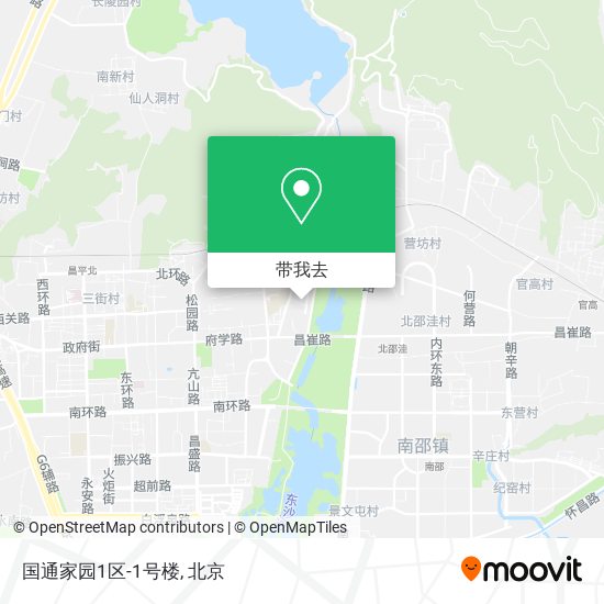 国通家园1区-1号楼地图