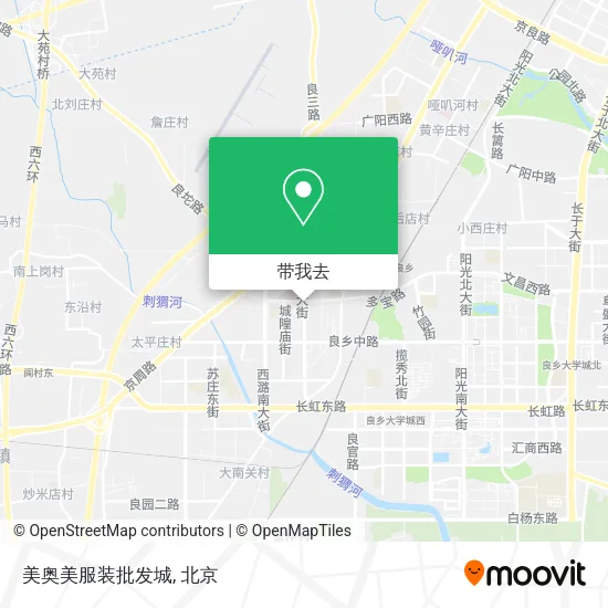 美奥美服装批发城地图